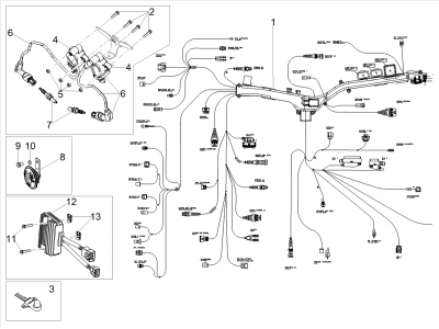 Ηλεκτρική εγκατάσταση εμπρός